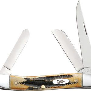 CASE KNIVES 6.5 BONE STAG - MEDIUM STOCKMAN