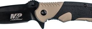 S&W KNIFE M&P M2.0 ULTRA GLIDE - 2.75" FOLDING BLADE BLACK/FDE