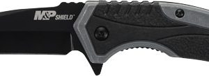 S&W KNIFE M&P SHIELD 2.8" - TANTO SPRING ASSIST BLACK