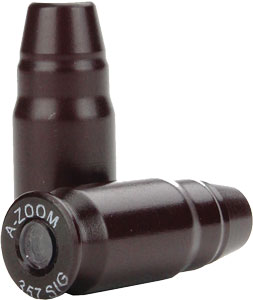 A-ZOOM METAL SNAP CAP .357SIG - 5-PACK