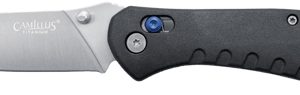 CAMILLUS ROVAX FOLDING KNIFE - 3.25" SS BLADE NYLON BLACK
