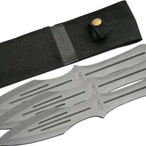 SZCO RITE EDGE 10" PRO THROWER - KNIFE 3PC SET W/SHEATH