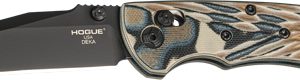 HOGUE DEKA 3.25" ABLE LCK FLDR - CLIP POINT BLADE G-MASCUS FDE
