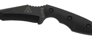 KA-BAR TDI HINDERER HELL FIRE - KNIFE 3.5625" W/SHEATH BLACK