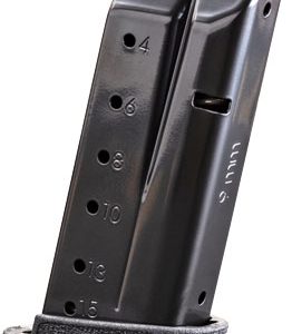 S&W MAGAZINE M&P9 SHIELD PLUS - 9MM 15RD EXTENDED BLACK