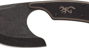 BROWNING KNIFE CUTOFF SKINNER - 2.5" BLADE BLACK W/SHEATH