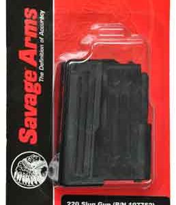SAVAGE MAGAZINE 220 SLUG - 20GA 2RD BLACK