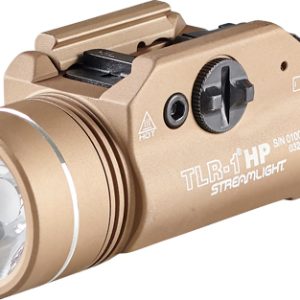 STREAMLIGHT TLR-1 HP GUN LIGHT - W/RAIL MOUNT WHITE LED FDE