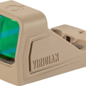 VIRIDIAN REFLEX SIGHT RFX-11 - MICRO GRN DOT 1X16 SHIELD FDE