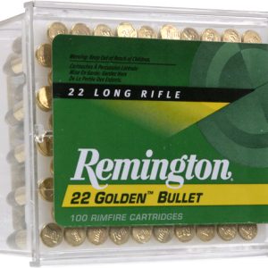 REMINGTON 22LR 40GR PLATED - LEAD-RN HIGH-VEL 100RD 50BX/CS