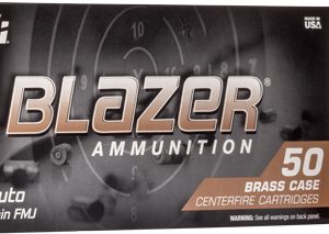 CCI BLAZER BRASS 45 ACP 230GR - FMJ 50RD 20BX/CS