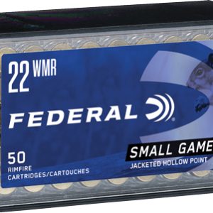 FEDERAL 22WMR 50GR JHP 1530FPS - 50RD 60BX/CS