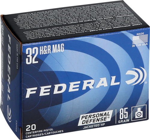 FEDERAL 32 HRM 85GR JHP - 20RD 25BX/CS