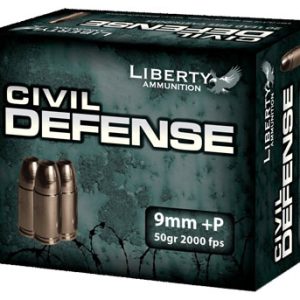 LIBERTY CIVIL DEFENSE - 9MM LUGER 50GR HP 20RD 10BX/CS