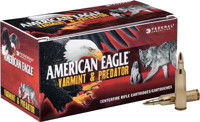 FEDERAL AE 223 REM 50GR JHP - 50RD 5BX/CS