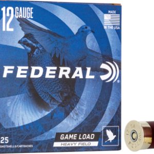 FEDERAL GAME SHOK 12GA 2.75" - 1 1/8OZ #6 25RD 10BX/CS