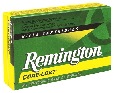 REMINGTON 270 WIN 150GR - CORE-LOKT JSP 20RD 10BX/CS