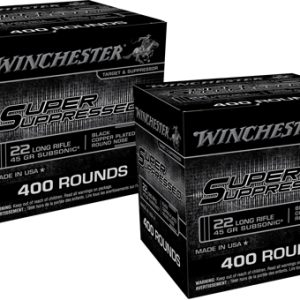 WINCHESTER SUPER SUPPRESSED - 22LR 45GR LEAD-RN 800RD 2BX/CS