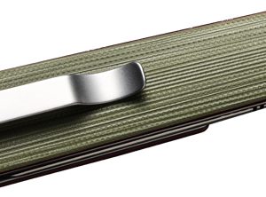 CIVIVI KNIFE SENDY 2.83" - MILLED GREEN/RED G-10 SATIN