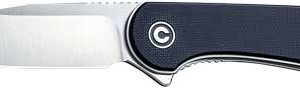 CIVIVI KNIFE ELEMENTUM 2.96" - BLACK G10/SATIN D2 LINER LOCK