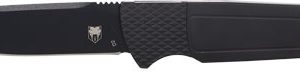 COBRATEC VIPER AUTO FOLDER - 3.12" BLACK/SATIN D2 BLK BLADE