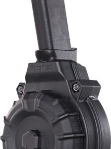 PRO MAG MAGAZINE FOR GLOCK 48 - 43X 9MM 50RD DRUM BLACK POLY