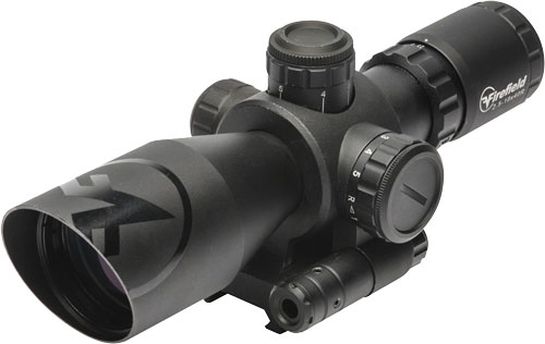 FIREFIELD BARRAGE 2.5-10X40 - RIFLESCOPE MIL-DOT W/RED LASER