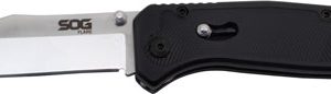 SOG KNIFE FLARE SATIN POLISH - STRAIGHT EDGE 3.5" BLADE