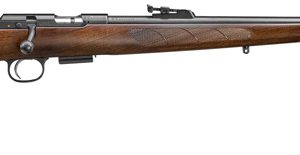CZ 457 LUX 22WMR 24.5" - BLUED BARREL WALNUT STOCK
