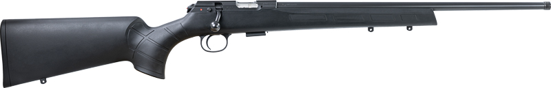CZ 457 AMERICAN 22LR 20.5" - THREADED BBL. BLACK STOCK