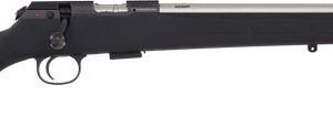 CZ 457 AMERICAN 22LR 20.5" SS - THREADED BBL. BLACK STOCK