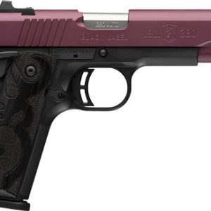 BROWNING 1911-380 BLACK LABEL - 380ACP 4.25"FS 8RD BLK CHRY