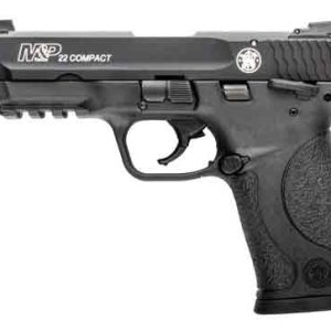 S&W M&P22 COMPACT 22LR 3.56" - AS 10-SHOT MATTE BLK THREADED