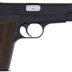 INGLIS P-35 HI-POWER 9MM - 4.7" BBL 2-15RD BLACK/WOOD