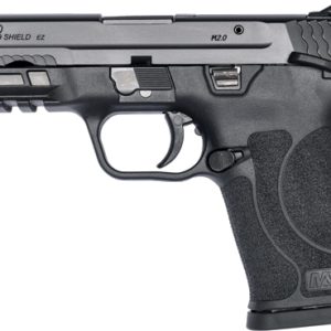 S&W SHIELD M2.0 M&P 9MM EZ - BLACKENED SS/BLK THUMB SAFETY