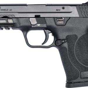 S&W SHIELD M2.0 M&P 9MM EZ - BLACKENED SS/BLK NO SAFETY