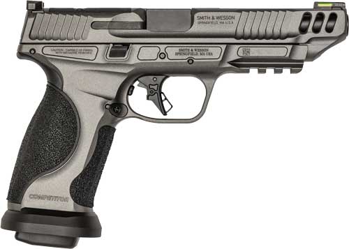 S&W M&P9 M2.0 PC COMPETITOR 5" - 4-17-RD MAG METAL FR TUNG GRAY