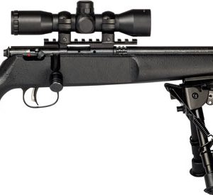 SAVAGE RASCAL XP TARGET SINGLE - SHOT 22LR 4X32 BIPOD PREC STK
