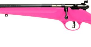 SAVAGE RASCAL YOUTH SINGLESHOT - LH 22LR ACU TRG BLUED/PINK