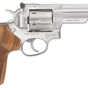 RUGER GP100 MATCH 10MM 4.20" - ADJ. HARDWOOD 6-SHOT
