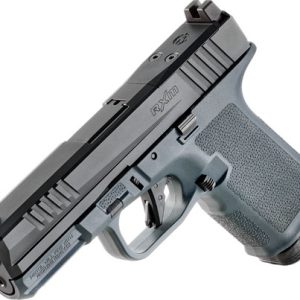 RUGER RXM 9MM LUGER 4" ADJ - 15-SHOT STEALTH GREY GRIP