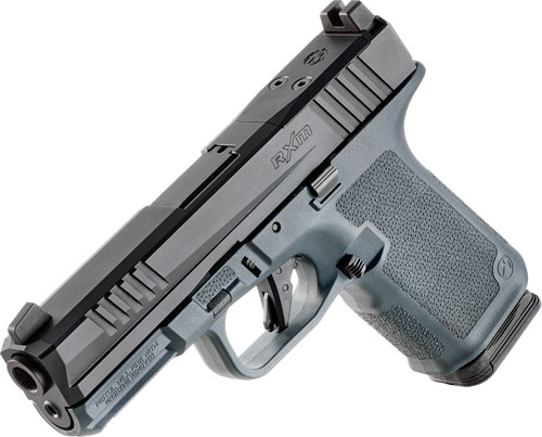 RUGER RXM 9MM LUGER 4" ADJ - 10-SHOT STEALTH GREY GRIP