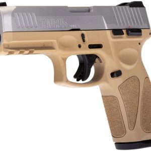TAURUS G3 9MM 17-SHOT 3-DOT - ADJ. TAN/STAINLESS POLYMER