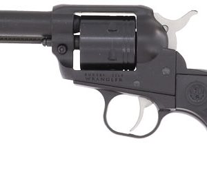 RUGER WRANGLER 22LR 3.75" - FS 6-SH BLACK BIRDSHEAD GRIP