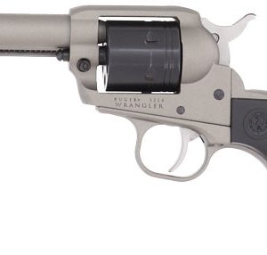 RUGER WRANGLER 22LR 3.75" - FS 6-SH SILVER BIRDSHEAD GRIP