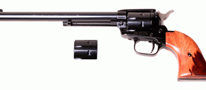 HERITAGE 22LR/WMR COMBO 9" - BLUED COCOBOLO GRIPS