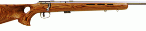 SAVAGE MARK II-BTVS 22LR 21" - HB ACCU TRIG SS/BRN LAM T-HOLE