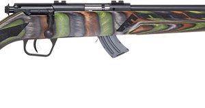 SAVAGE MARK II MINIMALIST - 22LR 18" MATTE/GREEN LAMINATE