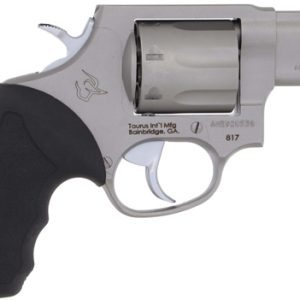 TAURUS 817 38SPL 2" FIXED - 7-SHOT SS RUBBER