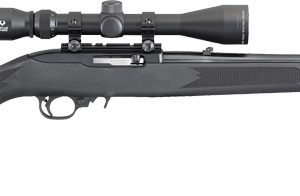 RUGER 10/22 CARBINE 22LR - BLUED BLACK SYN. W/3-9X40